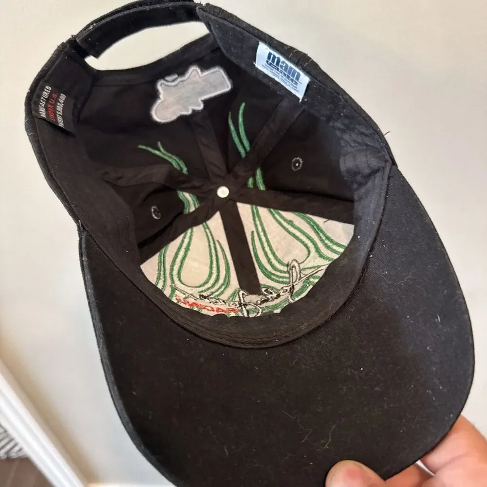 Vintage Y2K John Force Racing Hat Cap; 14x Champion Adjustable Back